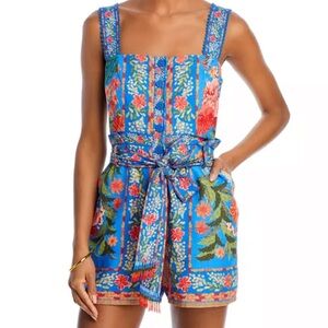 FARM Rio Stitched Garden Romper